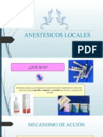 Anestésicos Locales 2