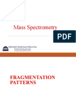 Fragmentations Patern