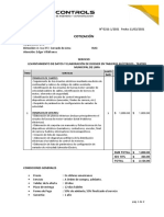 Cotización N 0211-1-2021 - Elaboracion de Dossier de Tableros Electricos para Control de Motores - Teatro Nacional