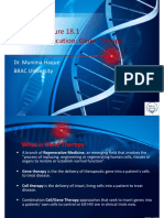 BTE101 Lecture18.1 MedBiotechApp GeneTherapy MHU SummerSemester2021 BRACU Final