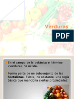 VERDURAS