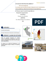 "Facultad de Tecnologia Medica": Tema de Investigación