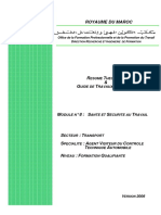 M08 - Santé Et Sécurité Au Travail TR-AVCTA