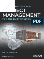 Chartered Institute of Building (Great Britain), - Code of Practice For Project Management For The Built Environment (2022)