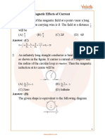 NEET Magnetic Effects of Current Important Questions