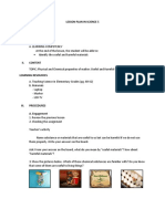 LESSON PLAN IN SCIENCE MODULE 1 Chemistry