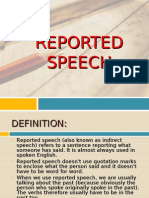 Reported Speech