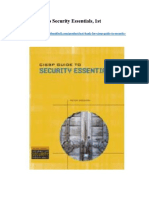 Test Bank For Cissp Guide To Security Essentials 1st Edition