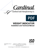 225 WEIGHT INDICATOR Installation and Technical Manual