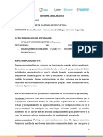 Informe Escolar 2023 Francdesco Quevedo