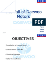 Daewoo Motors Presentation Final