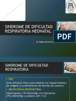 6 y 7 . - Sindrome de Dificultad Respiratoria Neonatal