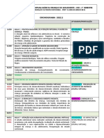 0 Cronograma Saúde Da Criança e Do Adolescente 2022.2 Sigaa