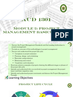 Module 2 - Project Management Basics (Con't)