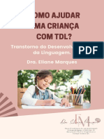 Ebook - Como Ajudar Uma Criança Com TDL