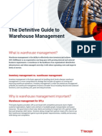 The Definitive Guide To Warehouse Management