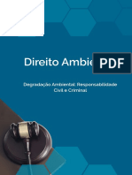 Ebook Da Unidade - Degradação Ambiental Responsabilidade Civil e Criminal