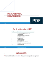 Pharmaceutical Documentation