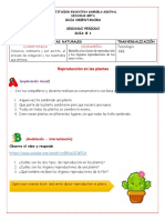 Grado 5. Guia 2. Reproduccion en Las Plantas Segundo Periodo 2023