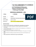 ITT308 Assessment 1 10WK Session Summer 2023