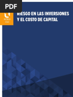 M2 L2 Direccion Financiera Riesgo Inversiones Costo Capital USM