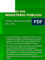 Unidad Viii. Ministerio Publico.