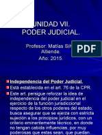 Unidad Vii. Poder Judicial.