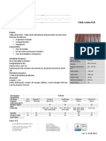 Tabla Cutata H18: Produs