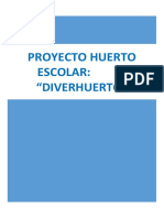 Proyecto Huerto Escolar "Diverhuerto"