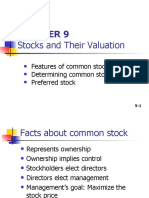 Chapter 09 - Stock Evaluation