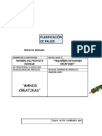 Reporte de Taller CAM Manualidades