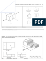 Orthographic Projection Exercises