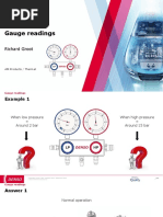 AC Automotive System - Gauge Readings