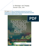 Test Bank For Introduction To Radiologic and Imaging Sciences and Patient Care 6th Edition Arlene M Adler Richard R Carlton