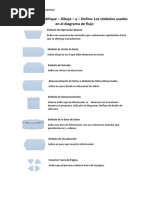 Símbolos Usados en El Diagrama de Flujo - MelissaVeraCalderón