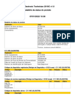 SL028 Leitura de Diagnóstico Pós Manutenções e Testes. 07.01.22