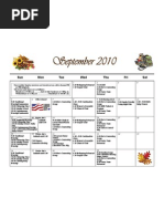 Calendar 201009