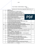 Sample Paper 1-Class 9-AI