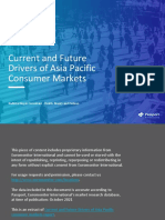 Current & Future Drivers of APAC Consumer Markets