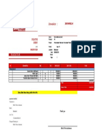 Invoice Light Sound 