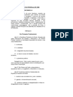 Constituição Da República Federativa Do Brasil de 1988