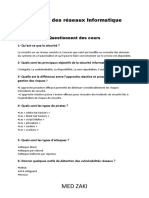 Résumé Sécurité Infortmatique MedZAKI 1