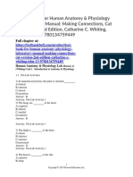 Test Bank For Human Anatomy Physiology Laboratory Manual Making Connections Cat Version 2nd Edition Catharine C Whiting Isbn 13 9780134759449