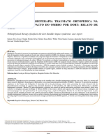 A Eficácia Da Fisioterapia Traumato-Ortopédica Na Síndrome Da DTM