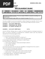 Baccalaureat Blanc