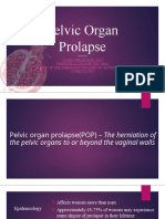 Pelvic Organ Prolapse