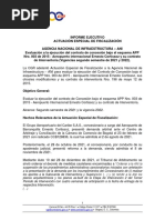 Actuación Especial de Fiscalización de La CGR A La Agencia Nacional de Infraestructura