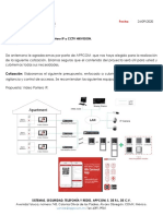 Propuesta de Sistema de Video Portero IP y CCTV HIKVISION