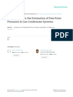 Mohammadi, Ramjugernath.-Rapid Model For The Estimation of Dew Point Pressures in Gas Condensate Systems