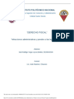 Infracciones Administrativas y Penales A Las Leyes Fiscales VegaLeyvaIsaiRodrigo